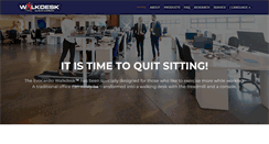 Desktop Screenshot of evowalkdesk.com